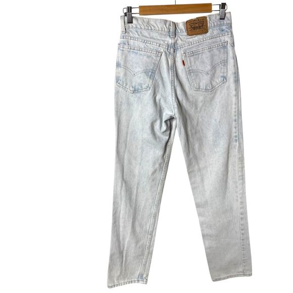 Levi’s Made in USA 705 Student Jeans High Rise Light Wash Vintage Denim Size 29 - Picture 1 of 10